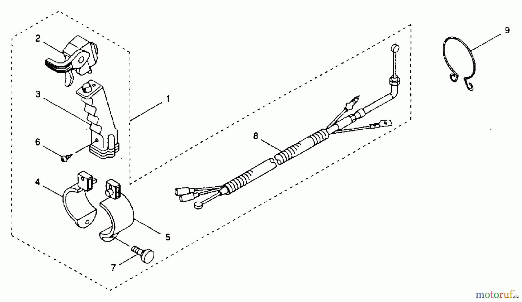 Tanaka Blasgeräte, Sauger, Häcksler, Mulchgeräte TBL-4600 - Tanaka Backpack Blower Throttle Kit Optional