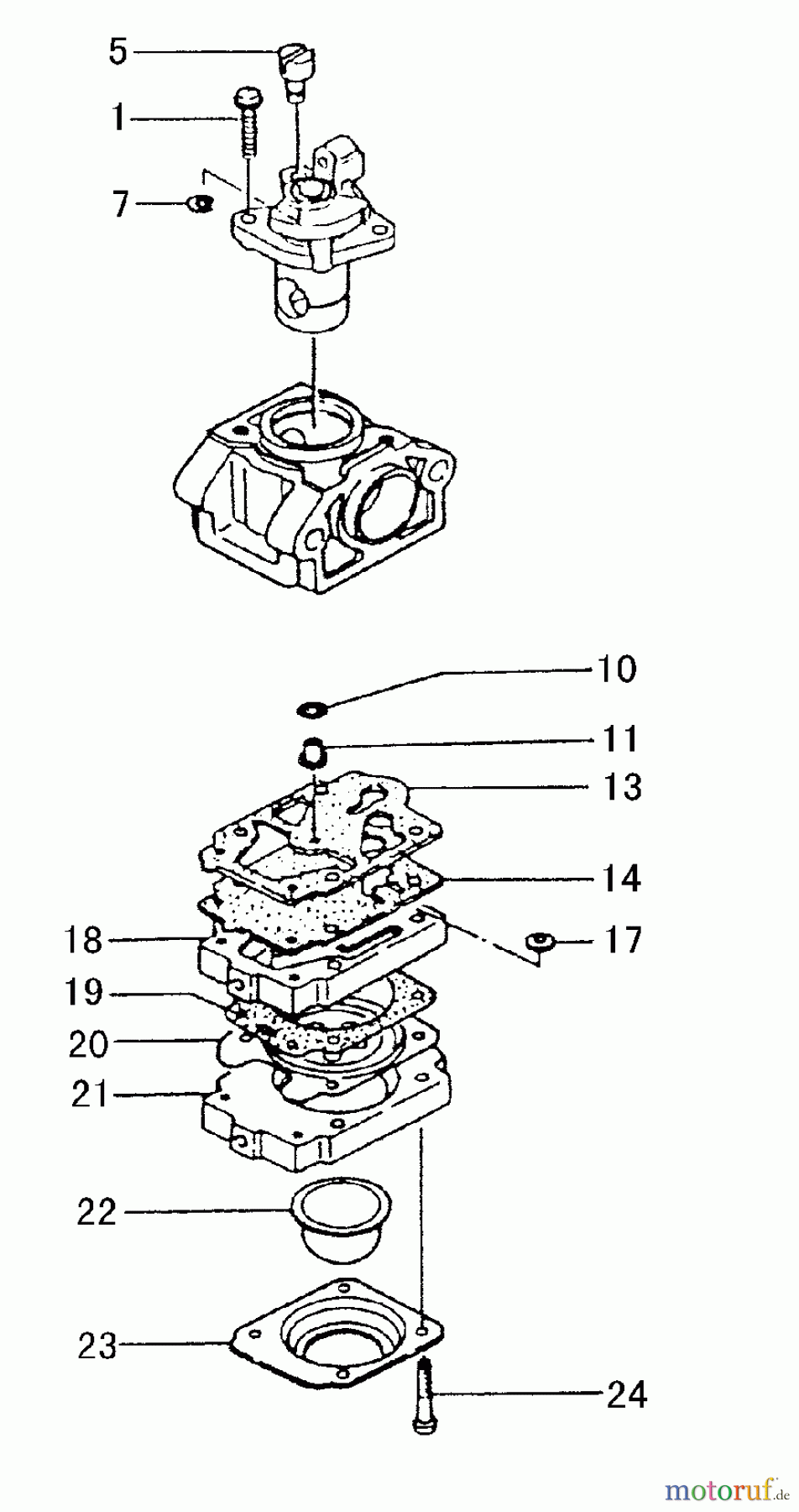 Tanaka Trimmer, Motorsensen TBC-2211 - Tanaka Grass Trimmer Carburetor (Part 2)