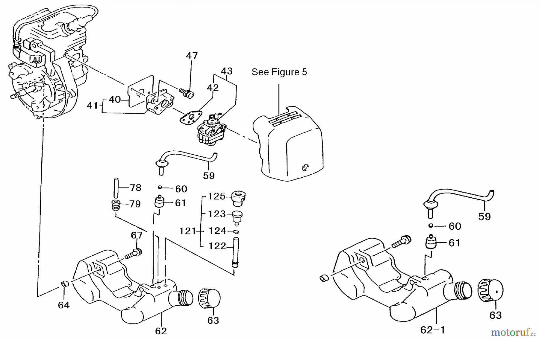 Tanaka Trimmer, Motorsensen TBC-2211 - Tanaka Grass Trimmer Fuel System