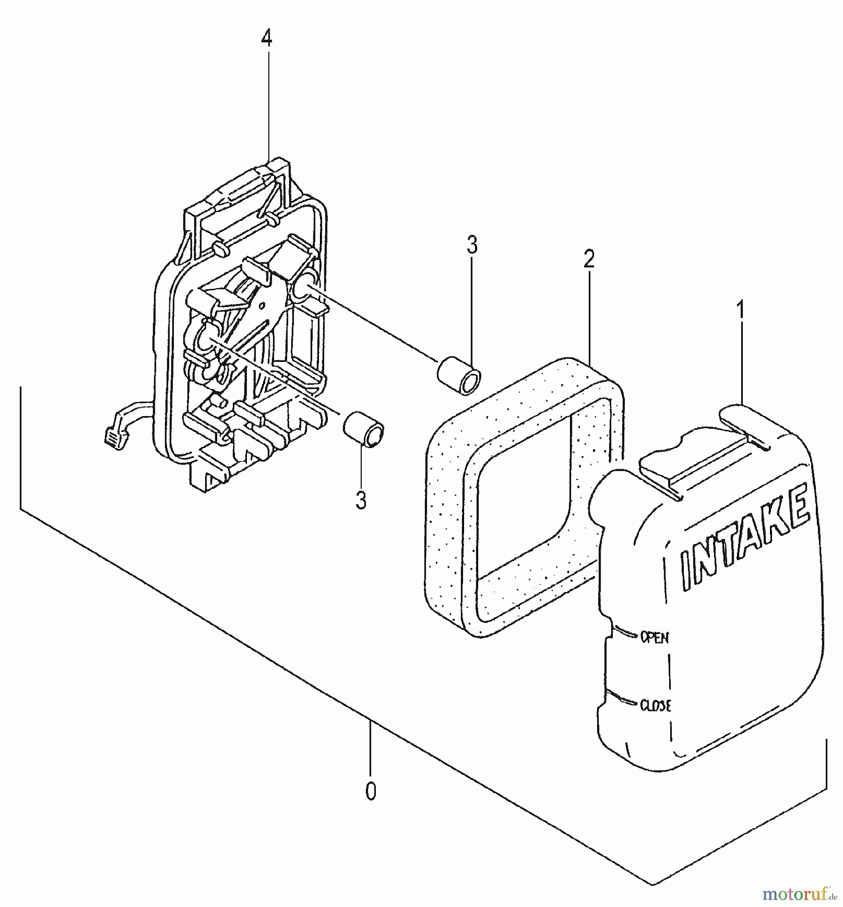 Tanaka Trimmer, Motorsensen TBC-225 - Tanaka Grass Trimmer Air Cleaner