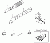 Tanaka TBL-4610 - Backpack Blower Ersatzteile Blower Pipes