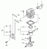 Tanaka TBC-225 - Grass Trimmer Ersatzteile Cylinder, Piston, Crankshaft, Ignition