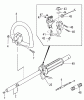 Tanaka TBC-225 - Grass Trimmer Ersatzteile Drive Shaft & Front Handle