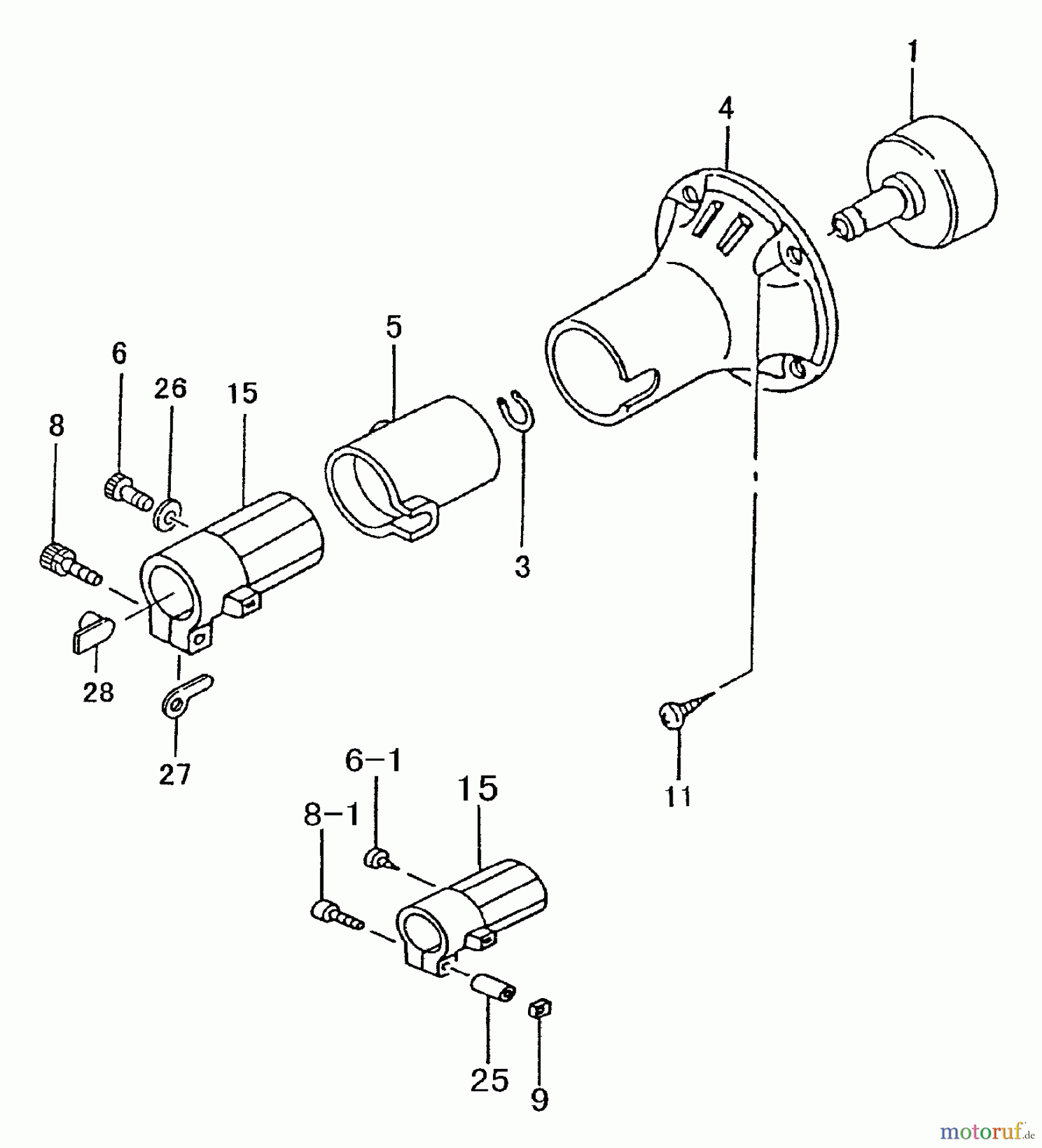 Tanaka Trimmer, Motorsensen TBC-2251 - Tanaka Grass Trimmer Clutch Case