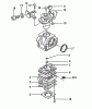 Tanaka TBL-4610 - Backpack Blower Ersatzteile Carburetor (Before S/N ~C203900)