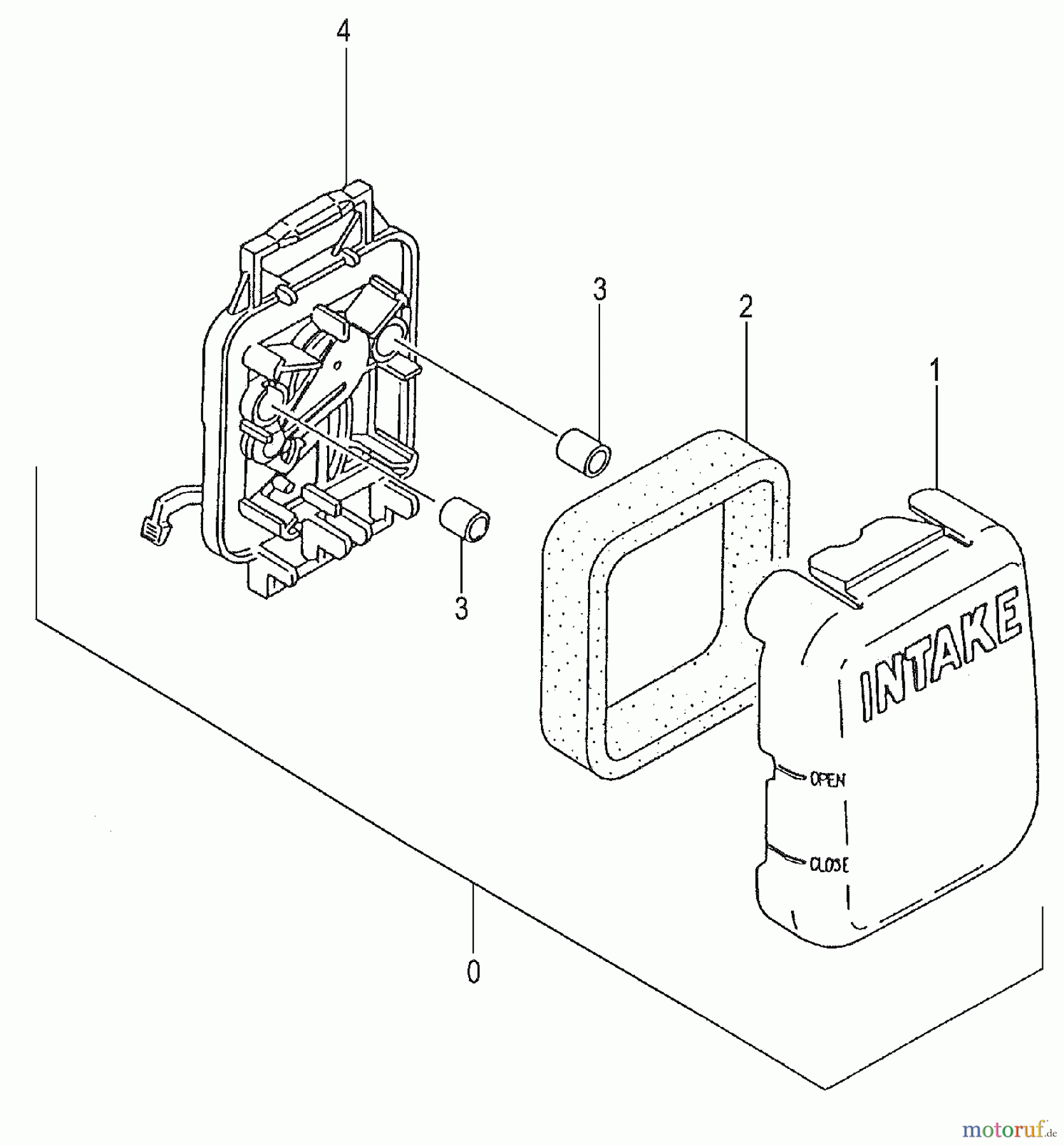 Tanaka Trimmer, Motorsensen TBC-225C - Tanaka Grass Trimmer Air Cleaner