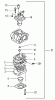 Tanaka TBC-225C - Grass Trimmer Ersatzteile Carburetor
