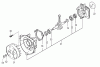 Tanaka TBC-225C - Grass Trimmer Ersatzteile Crankcase & Flywheel