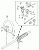 Tanaka TBC-225C - Grass Trimmer Ersatzteile Throttle & Front Handle