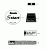 Tanaka TBC-225CS - Grass Trimmer Ersatzteile Decals