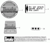 Tanaka TBC-225S - Grass Trimmer Ersatzteile Decals