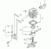 Tanaka TBC-230 - Grass Trimmer Ersatzteile Cylinder, Piston, Crankshaft