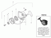Tanaka TBC-230 - Grass Trimmer Ersatzteile Recoil Starter
