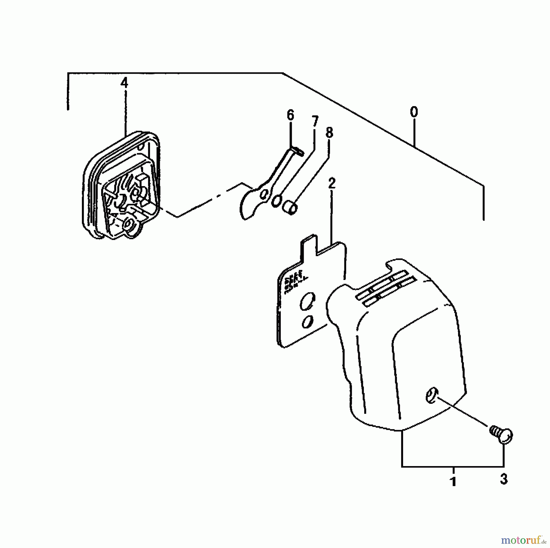  Tanaka Trimmer, Motorsensen TBC-230B - Tanaka Grass Trimmer Air Cleaner
