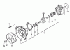 Tanaka TBC-230B - Grass Trimmer Ersatzteile Crankcase, Flywheel, Pulley