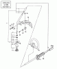 Tanaka TBC-230B - Grass Trimmer Ersatzteile Drive Shaft, Safety Guard & Gear Case Units prior to S/N A314551