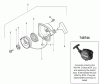 Tanaka TBC-230B - Grass Trimmer Ersatzteile Recoil Starter