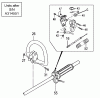 Tanaka TBC-230B - Grass Trimmer Ersatzteile Throttle & Handle Units after S/N A314551