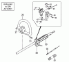 Tanaka TBC-230B - Grass Trimmer Ersatzteile Throttle & Handle Units prior to S/N A314551