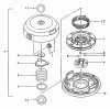 Tanaka TBC-2400 - Line Trimmer Ersatzteile Nylon Line Head