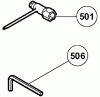 Tanaka TBC-240PFCS - Grass Trimmer Ersatzteile Tools