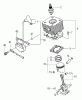 Tanaka TBC-245PF - Grass Trimmer Ersatzteile Cylinder, Piston, Crankshaft, Ignition
