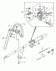 Tanaka TBC-250 - Grass Trimmer / Brush Cutter Ersatzteile Handle, Throttle Lever, Shaft (Part 2)