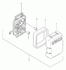 Tanaka TBC-2500 - Grass Trimmer Ersatzteile Air Cleaner