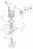 Tanaka TBC-2500 - Grass Trimmer Ersatzteile Cylinder, Piston, Crankshaft, Ignition