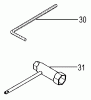 Tanaka TBC-2501 - Grass Trimmer Ersatzteile Tools
