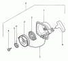 Tanaka TBC-250PFD - Grass Trimmer / Brush Cutter, Low Emission Ersatzteile Recoil Starter