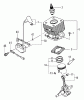 Tanaka TBC-260PF/L - Grass Trimmer Ersatzteile Cylinder,Piston,Crankshaft,Ignition
