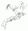 Tanaka TBC-260PF/L - Grass Trimmer Ersatzteile Muffler,Clutch & Cover
