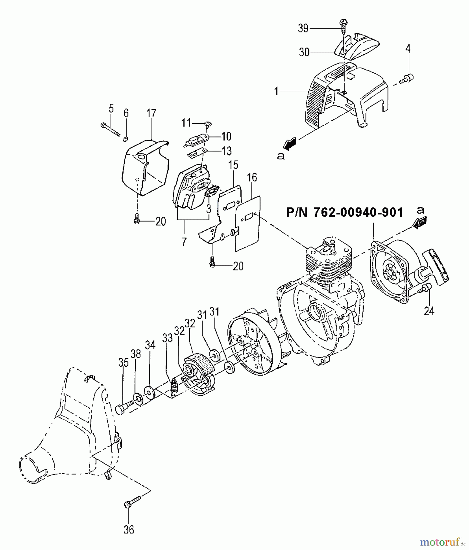  Tanaka Trimmer, Motorsensen TBC-270PN - Tanaka Grass Trimmer / Brush Cutter, Low Emission Clutch, Recoil Starter, Muffler