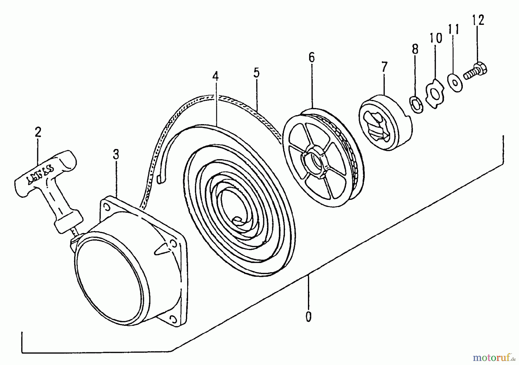 Tanaka Trimmer, Motorsensen TBC-270PN - Tanaka Grass Trimmer / Brush Cutter, Low Emission Recoil Starter