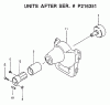 Tanaka TBC-300 - Brush Cutter Ersatzteile Clutch Case - Units After Ser. # P216351
