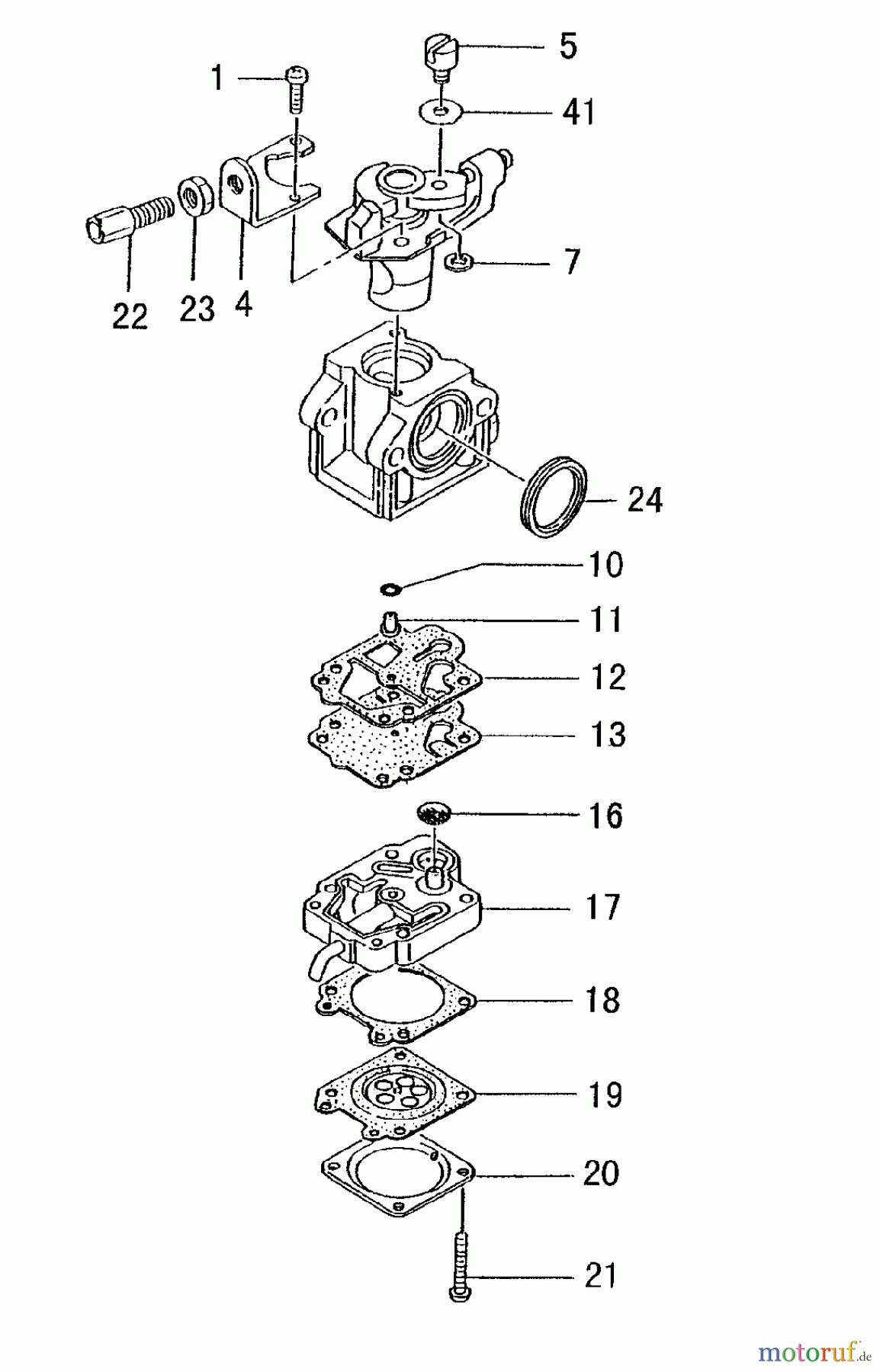 Tanaka Trimmer, Motorsensen TBC-300SDH - Tanaka Grass Trimmer / Brush Cutter Carburetor