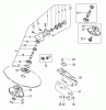 Tanaka TBC-300SDH - Grass Trimmer / Brush Cutter Ersatzteile Gear Case & Safety Guard