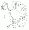 Tanaka TBC-300SDH - Grass Trimmer / Brush Cutter Ersatzteile Throttle Lever, Handle