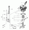 Tanaka TBC-340D - Grass Trimmer / Brush Cutter Ersatzteile Cylinder, Piston, Crankshaft, Ignition