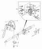 Tanaka TBC-340 - Grass Trimmer / Brush Cutter Ersatzteile Handle, Throttle Lever, Shaft