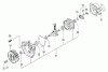 Tanaka TBC-340PF - Grass Trimmer / Brush Cutter Ersatzteile Starter Pawl, Flywheel, Crankcase