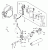 Tanaka TBC-340PFD - Grass Trimmer / Brush Cutter Ersatzteile Handle, Throttle Lever, Shaft
