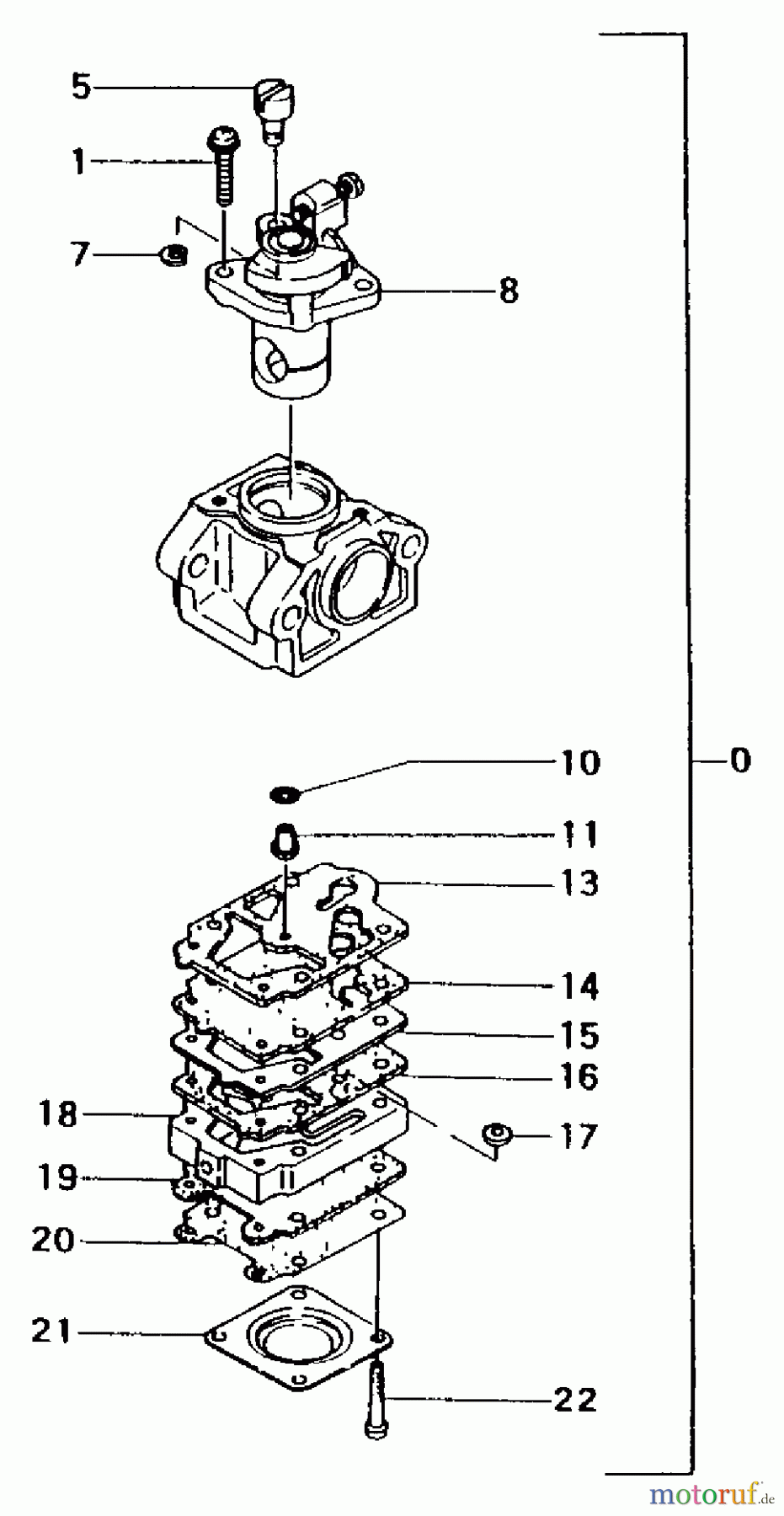  Tanaka Trimmer, Motorsensen TBC-4000 - Tanaka Brush Cutter Carburetor