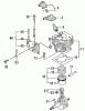 Tanaka TBC-400PF - Brushcutter, 40cc Ersatzteile Cylinder, Piston & Crankshaft