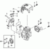 Tanaka TBC-400PF - Brushcutter, 40cc Ersatzteile Muffler, Clutch & Cover