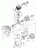 Tanaka TBC-422C - Brush Cutter Ersatzteile Engine