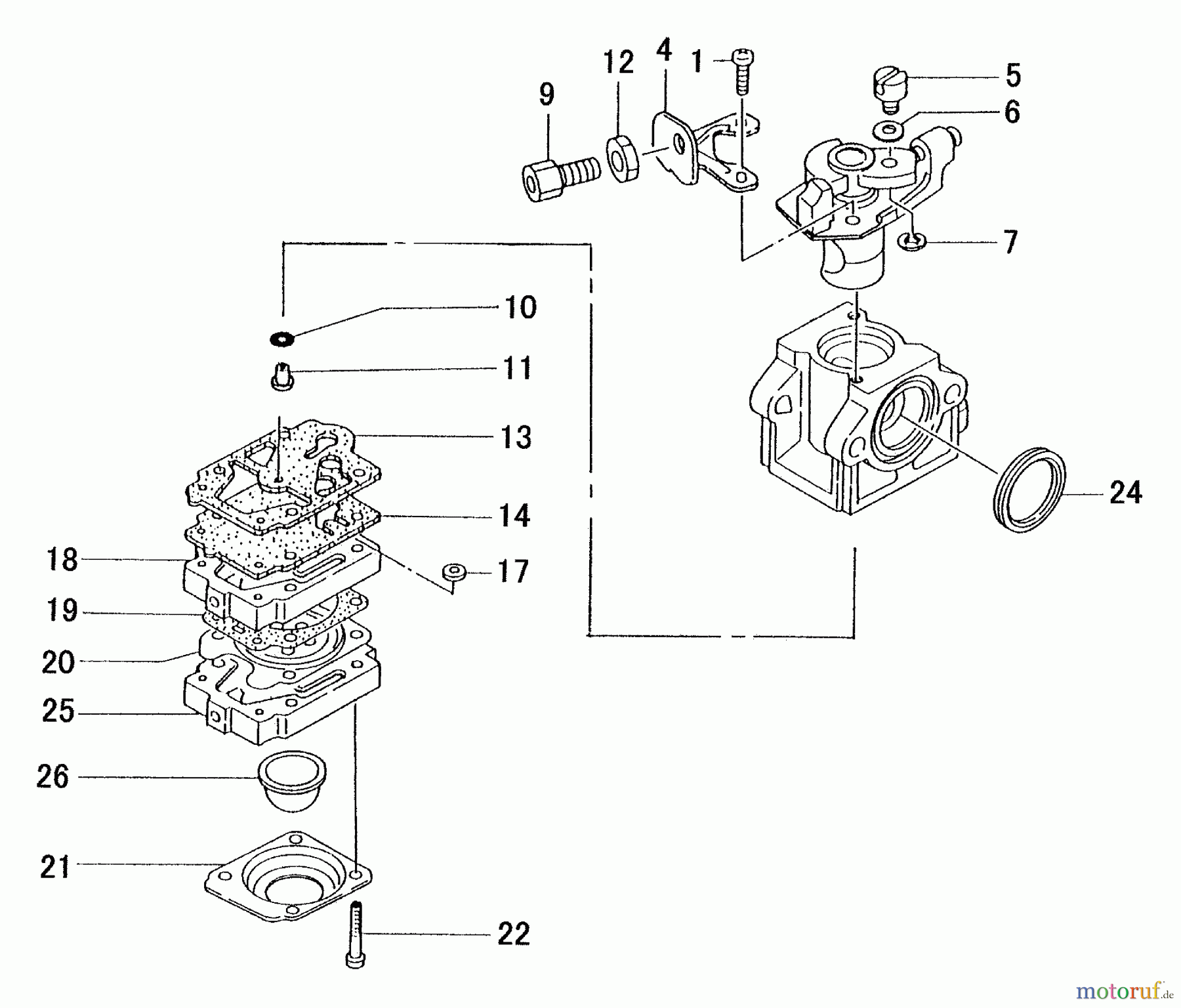  Tanaka Trimmer, Motorsensen TBC-430PF - Tanaka Brush Cutter Carburetor