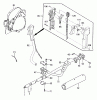 Tanaka TBC-430PF - Brush Cutter Ersatzteile Throttle Lever, Handle, Drive Shaft