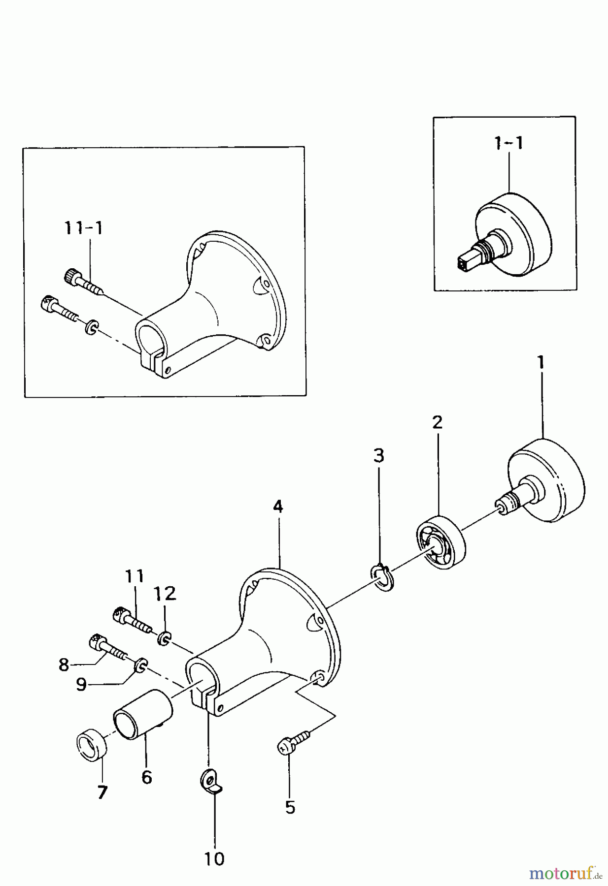  Tanaka Trimmer, Motorsensen TBC-5000 - Tanaka Trimmer / Brush Cutter Clutch Case